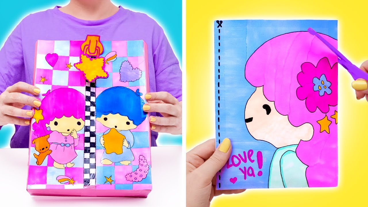 Apertura Stellare 🌃🌠 Scopriamo Bustine Misteriose con Materiale Scolastico Kawaii