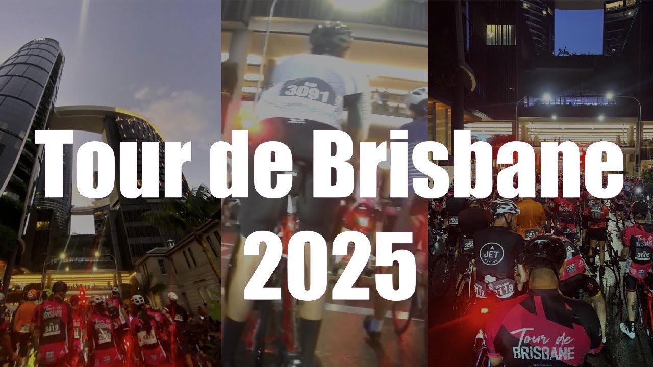 Tour de Brisbane 2025 - 80km Highlights