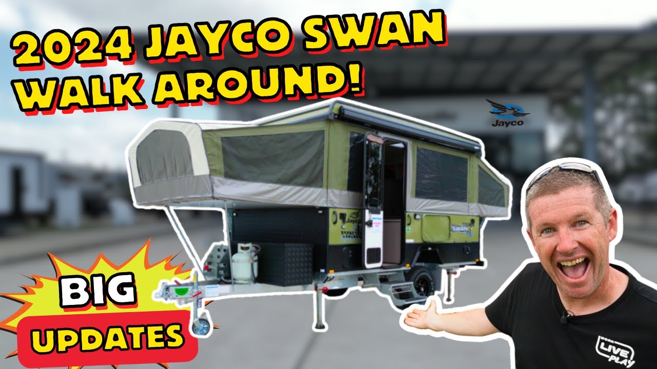 The NEW 2024 Jayco Swan Outback - our full Walk Around tour of the new Outback Camper trailer range!