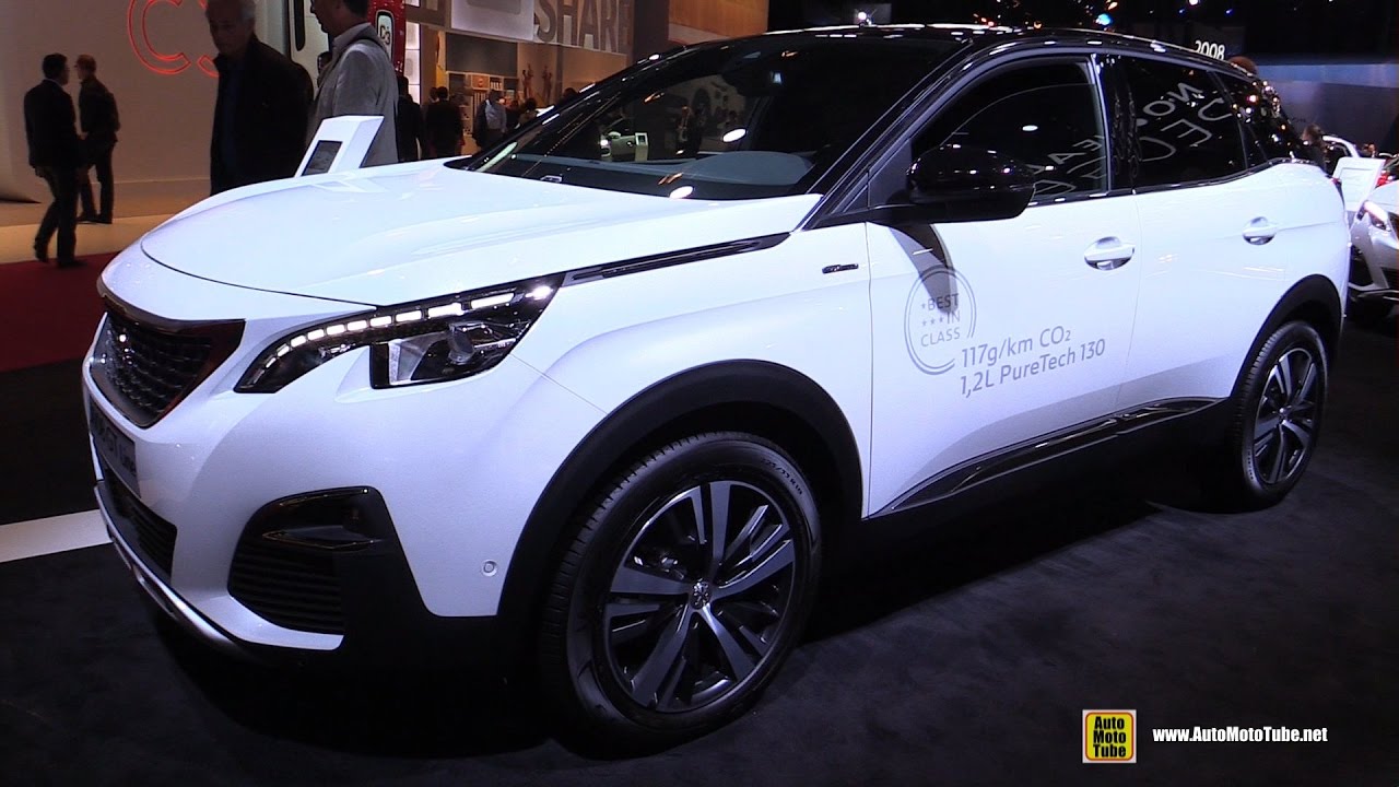2017 Peugeot 3008 GT Line - Exterior and Interior Walkaround - Debut at 2016 Paris Motor Show
