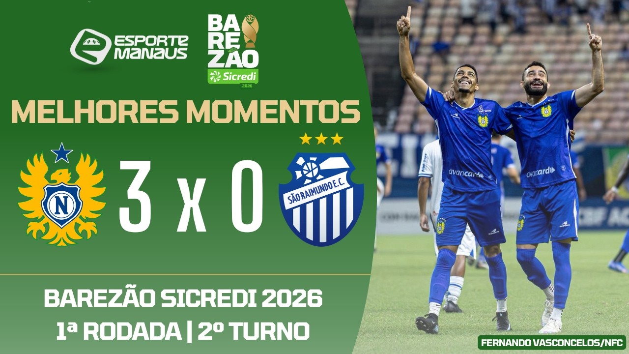NACIONAL 3 X 0 S&Atilde;O RAIMUNDO | MELHORES MOMENTOS | 1&ordf; RODADA DO BAREZ&Atilde;O SICREDI 2026 | 2&ordm; TURNO