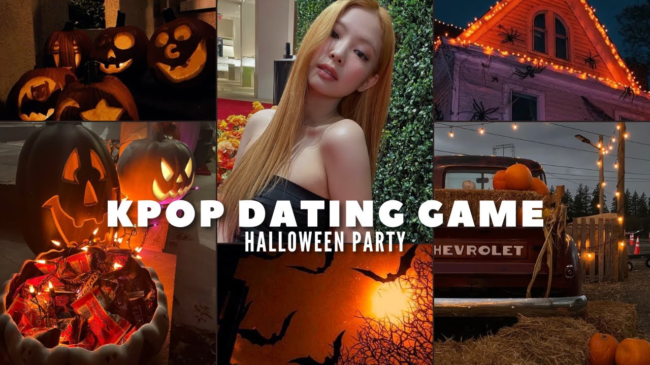 KPOP DATING GAME | HALLOWEEN PARTY EDITION