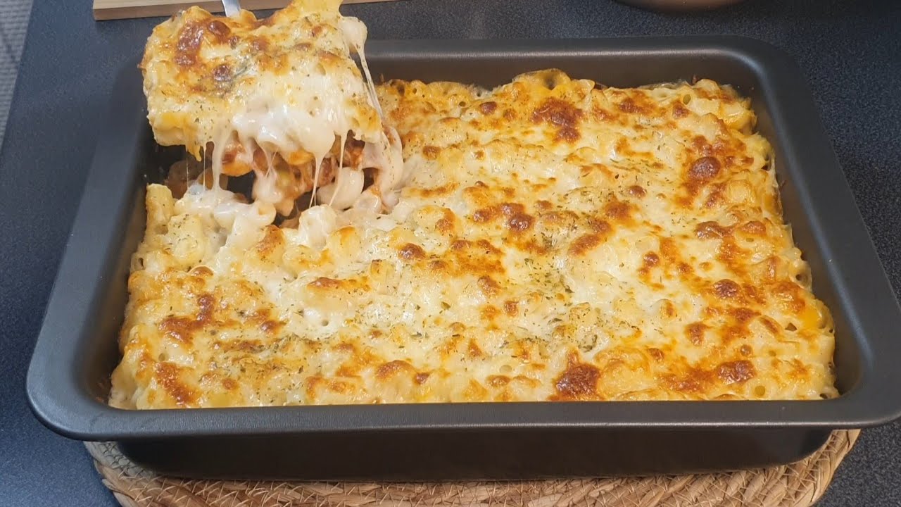 لو جربتوها حتعملوها كل يوم معكرونة بالدجاج 😋صلصة بشاميل مضبوطه|معكرونة بالبشاميل Pasta with bechamel