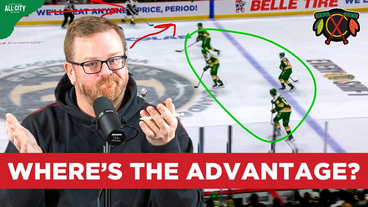 THE FILM ROOM: Inside the Chicago Blackhawks STRUGGLING Power Play