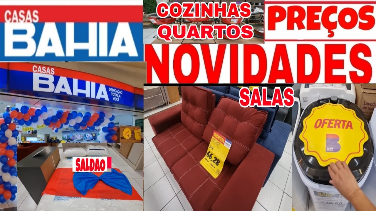 CASAS BAHIA - ACHADOS EM OFERTAS PRO LAR - PROMOÇÃO sofás COZINHAS MESAS panela DESCONTOS CASA BAHIA