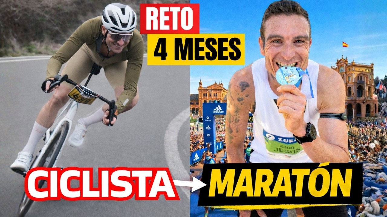 Cómo Jesús Pasó de 20,000 km en Bici a Correr 42k Sin Lesionarse