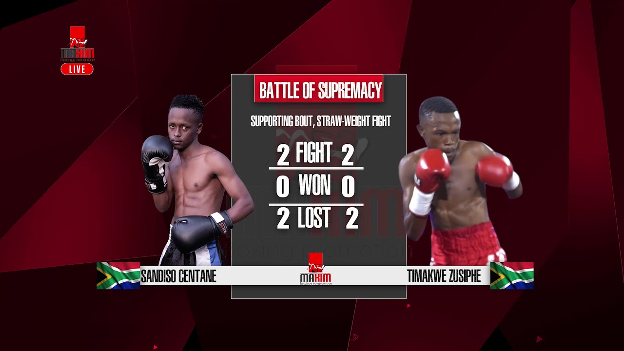 SANDISO CENTANE VS  TIMAKWE ZUSIPHE FULL FIGHT