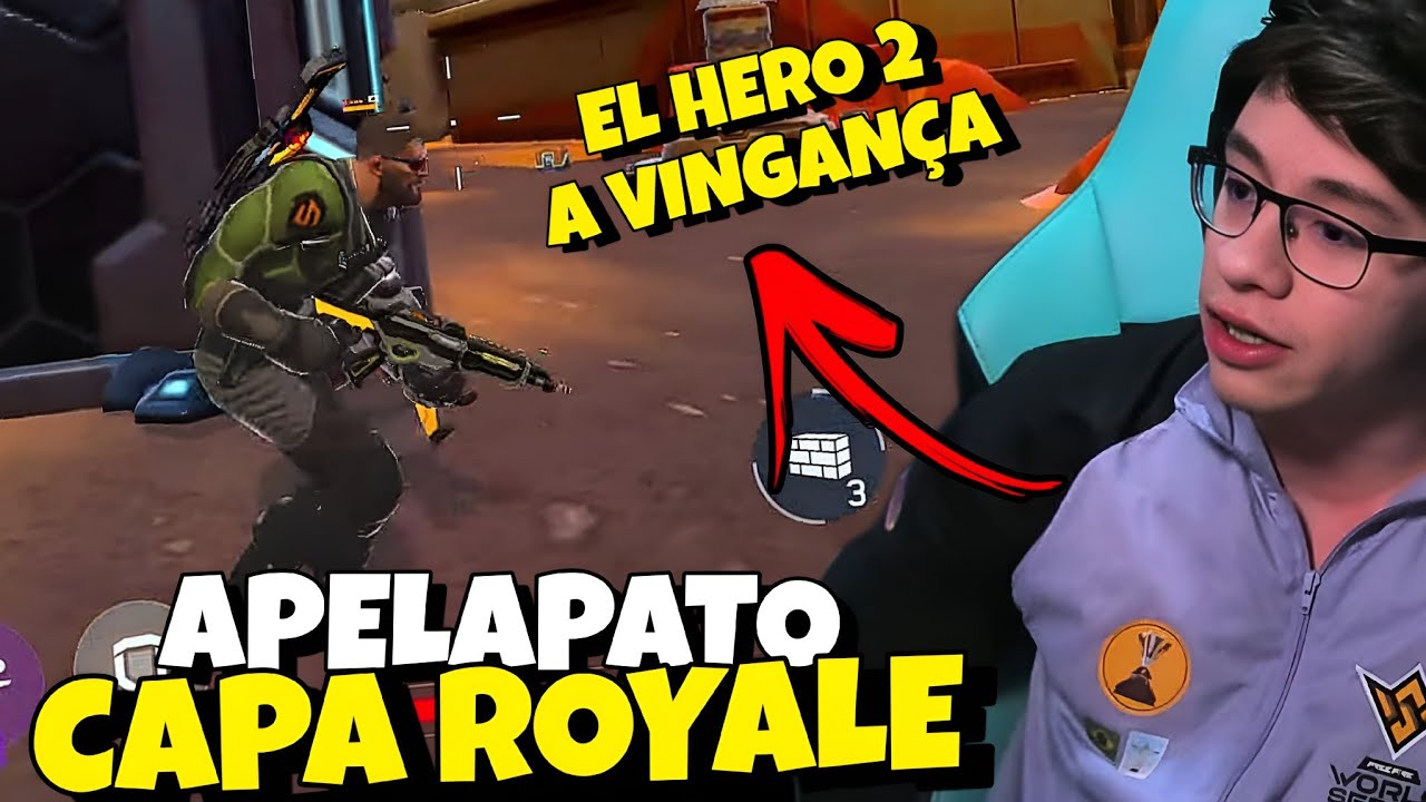 APELAPATO JOGOU CAPA ROYALE AO VIVO! NOVO JOGO DO CEROL #caparoyale