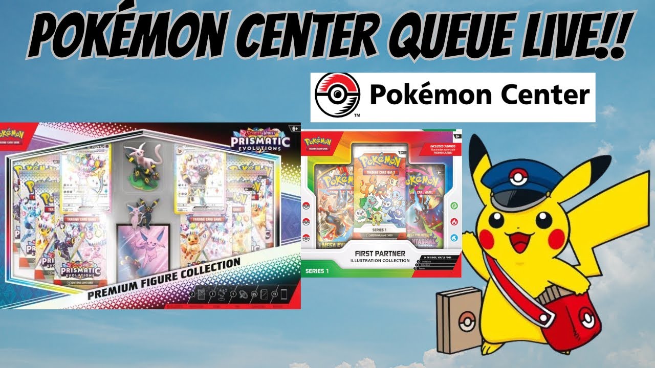 Pokémon Center Queue LIVE!!!