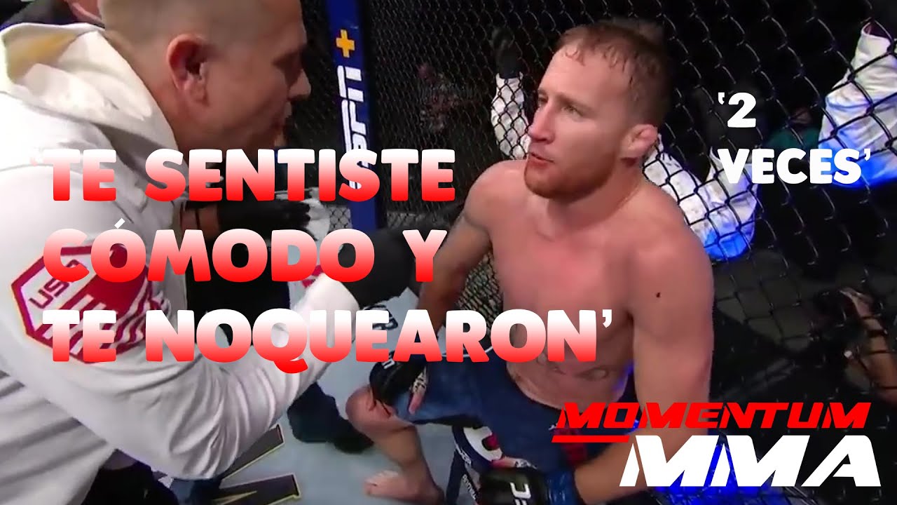 Escuchen lo que Trevor Wittman le dijo a Justin Gaethje en el UFC 249