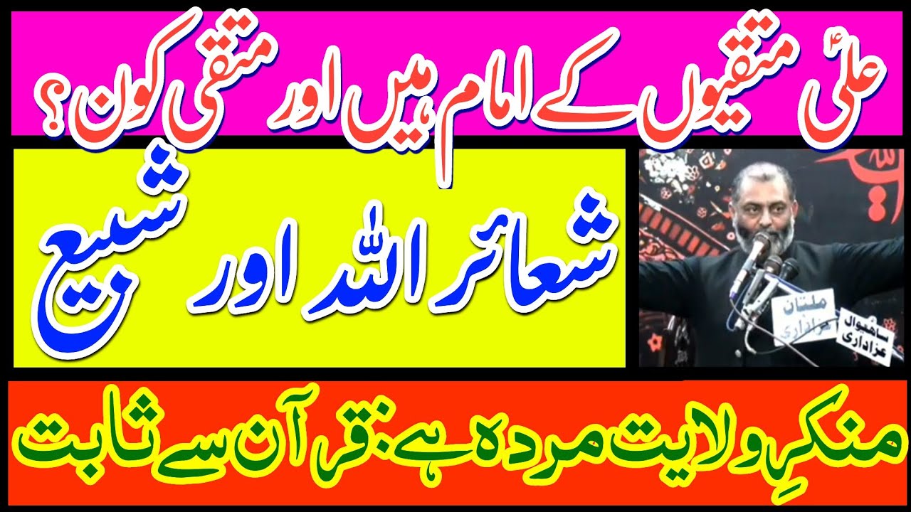 Bazar E Kufa Mein Jab Ali k Nam Py Kisi Ny Bheek Mnagi Or Nasbi| Allama Hafiz Murtaza| Dar E Syeda