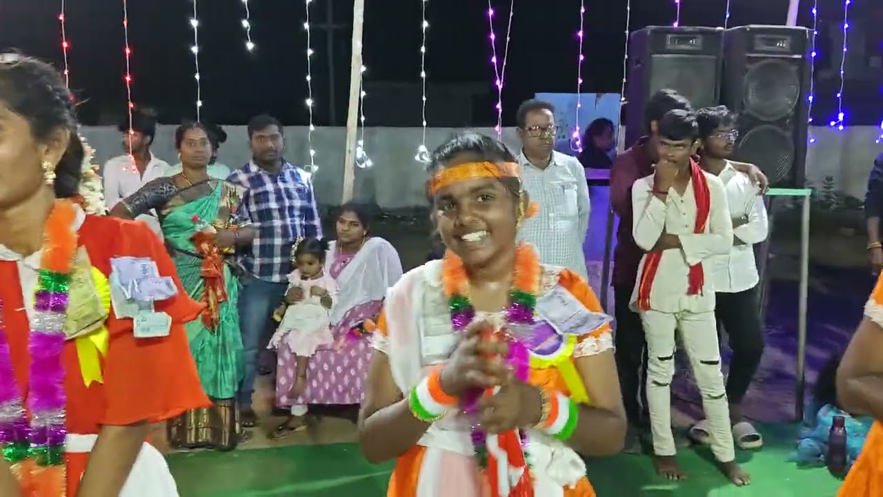 kolatam in our village ...by our students,tiranalla sambaralu...