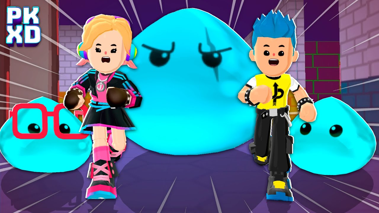 😱 Os SLIMES Invadiram o Monster Lab do PK XD