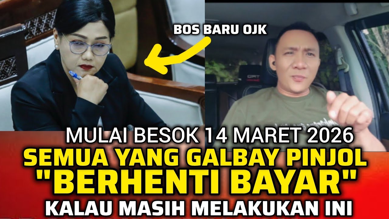Besok 14 Maret 2026! Semua Yang Galbay Pinjol,Shopee Akulaku Kredivo Kredit Pintar Easycash Uatas..