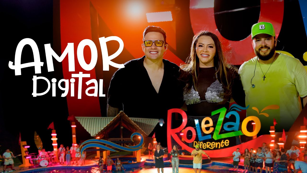 Gustavo Moura e Rafael - Amor Digital - Part. M&aacute;rcia Fellipe (Ao Vivo)