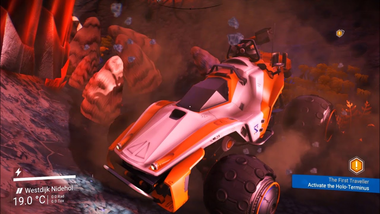 ASMR: Playing No Man's Sky part 2 (whispering/gum chewing)