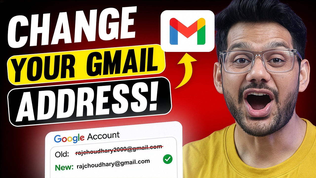 Change Gmail Username (Officially Here)