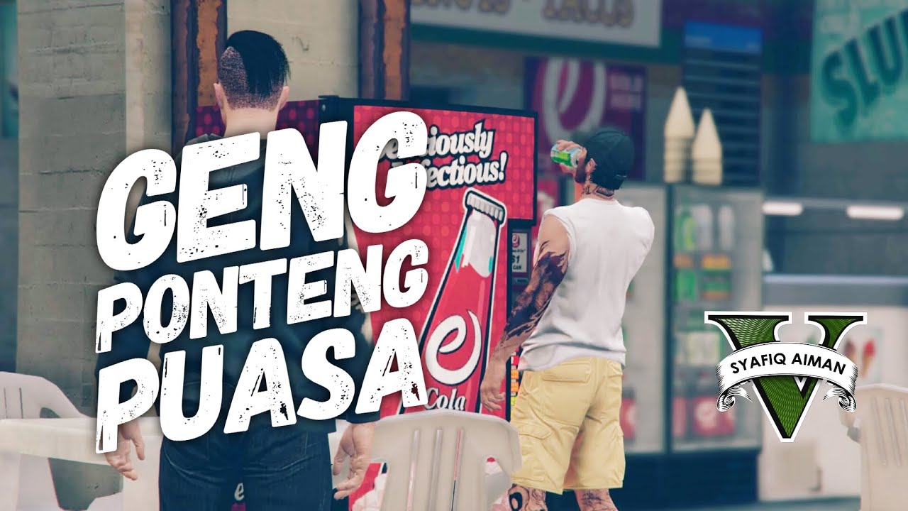 GENG PONTENG PUASA😱 - GTA 5 Online (Bahasa Malaysia)