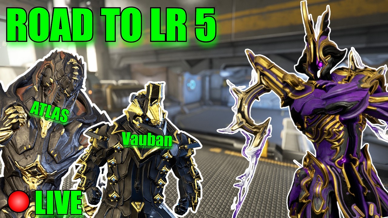PRIME RESURGENCE IS BACK! Journey to LR5! - [Warframe Live]