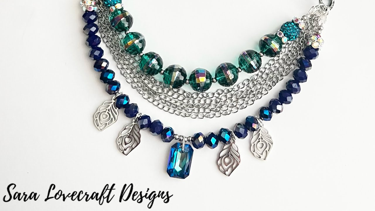 Multi strand necklace project