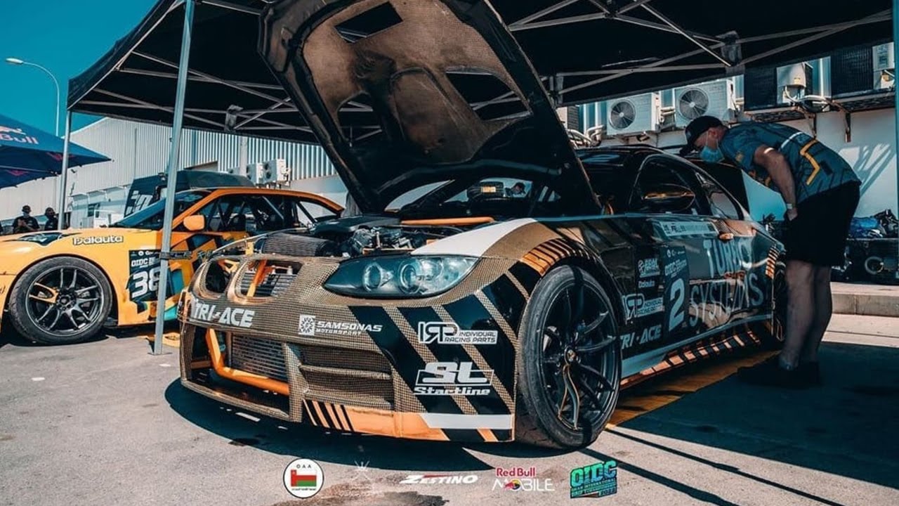 Oman drift championship, round 2, qualification. Andrius Vasiliauskas, Benediktas Cirba