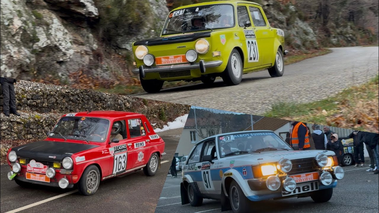 Simca Competition au 28eme Rallye Monte-Carlo Historique 2026