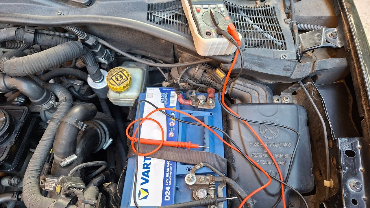 Old battery cold start intermittent problem Alfa Romeo Mito