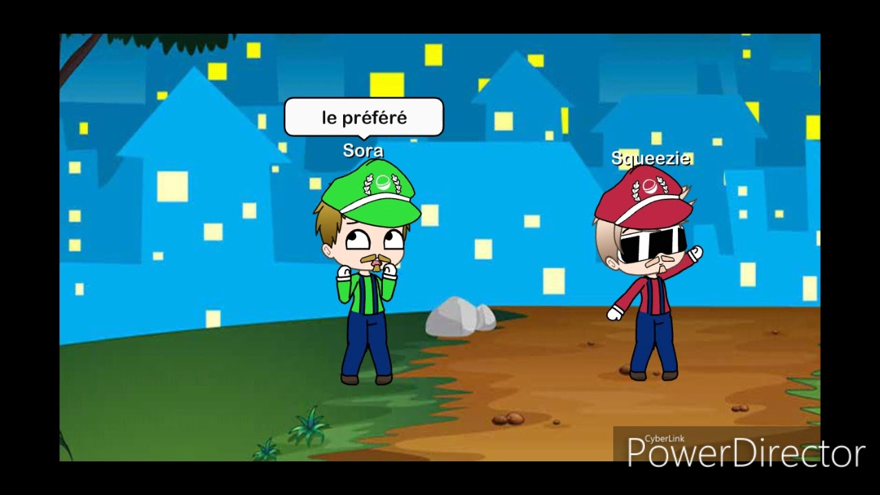 Sora clash Squeezie- #Soragacha - Luigi clash Mario Norman