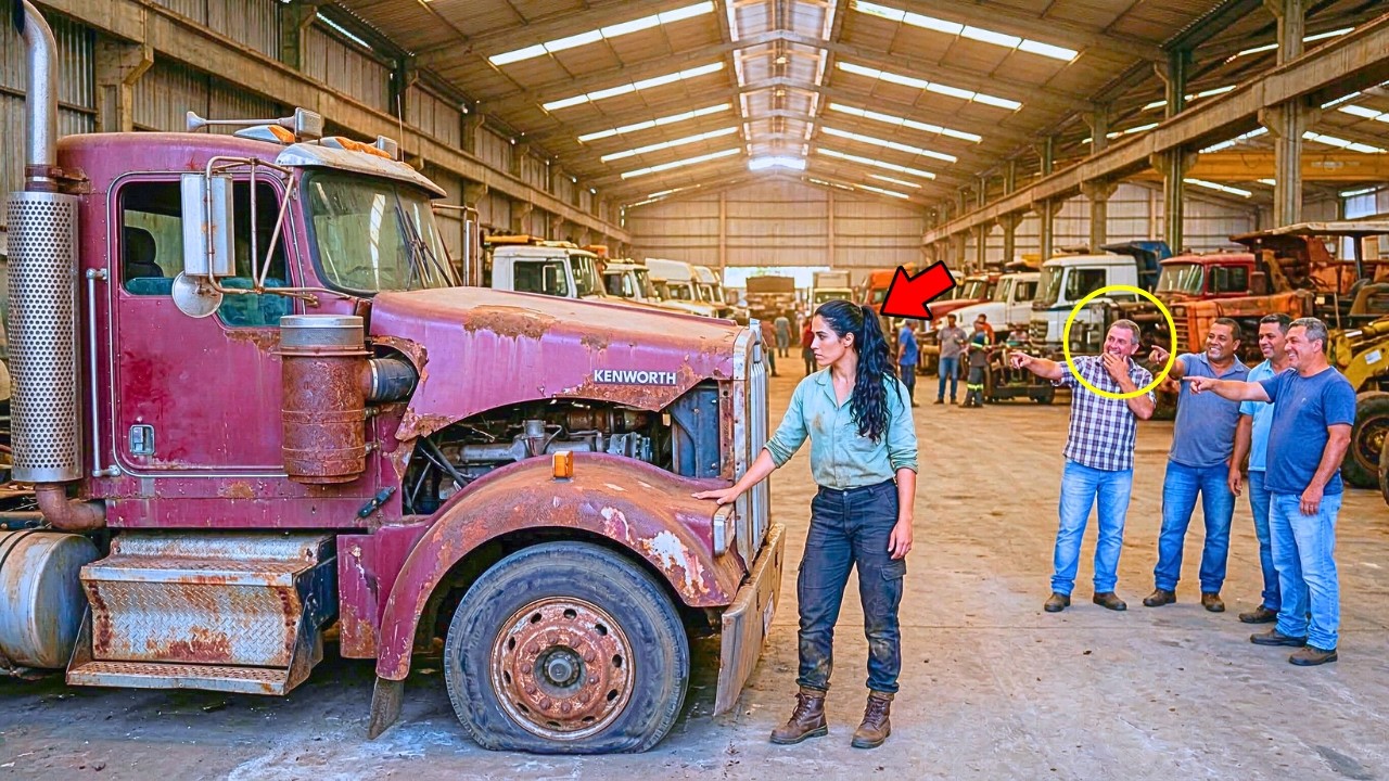 RIRAM QUANDO A MECÂNICA COMPROU UM CAMINHÃO ENFERRUJADO POR R$500… ATÉ VEREM O RESULTADO