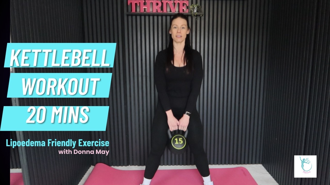 Kettlebell Workout Lipoedema Edition // Low Impact // 20 Min's inc warm up and cooldown stretch