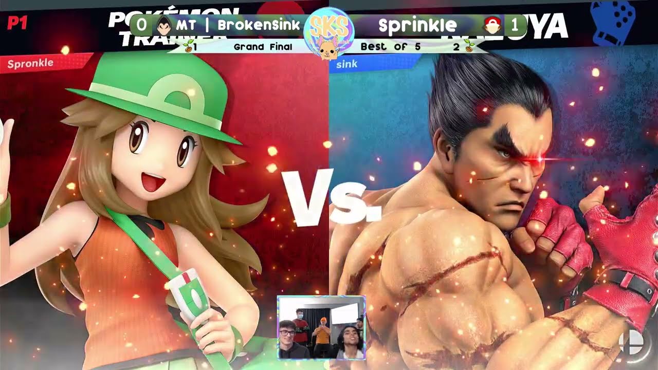 St Kitts Skirmish #32 Grand Finals Brokensink (Kazuya)  Vs Sprinkle (Pokémon Trainer)