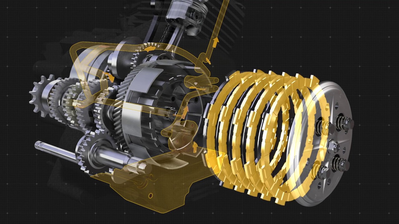 The Lubricant Flow in 4T Motorcycles