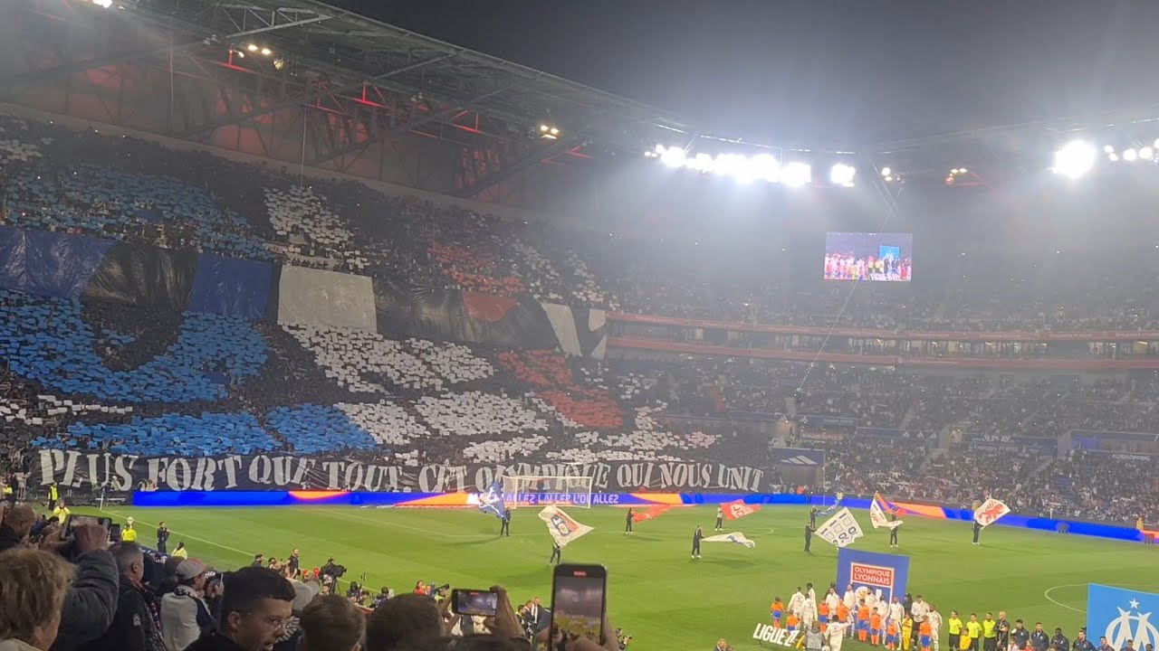 Ambiance avant-match OL 2-3 OM | 22 septembre 2024 | Parc Olympique Lyonnais
