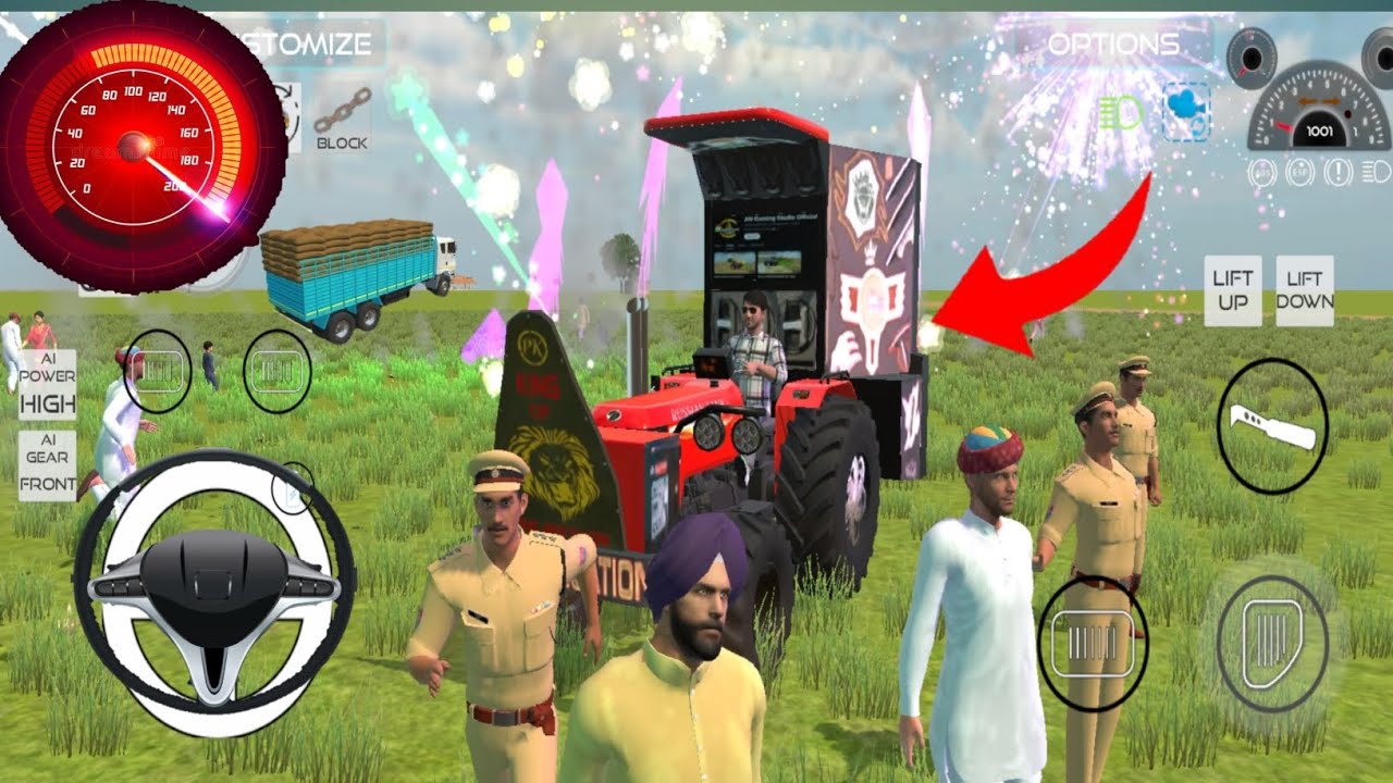 सबसे पावरफुल ट्रैक्टर कौन सा है? 🚜 | Indian Vehicles Simulator 3D