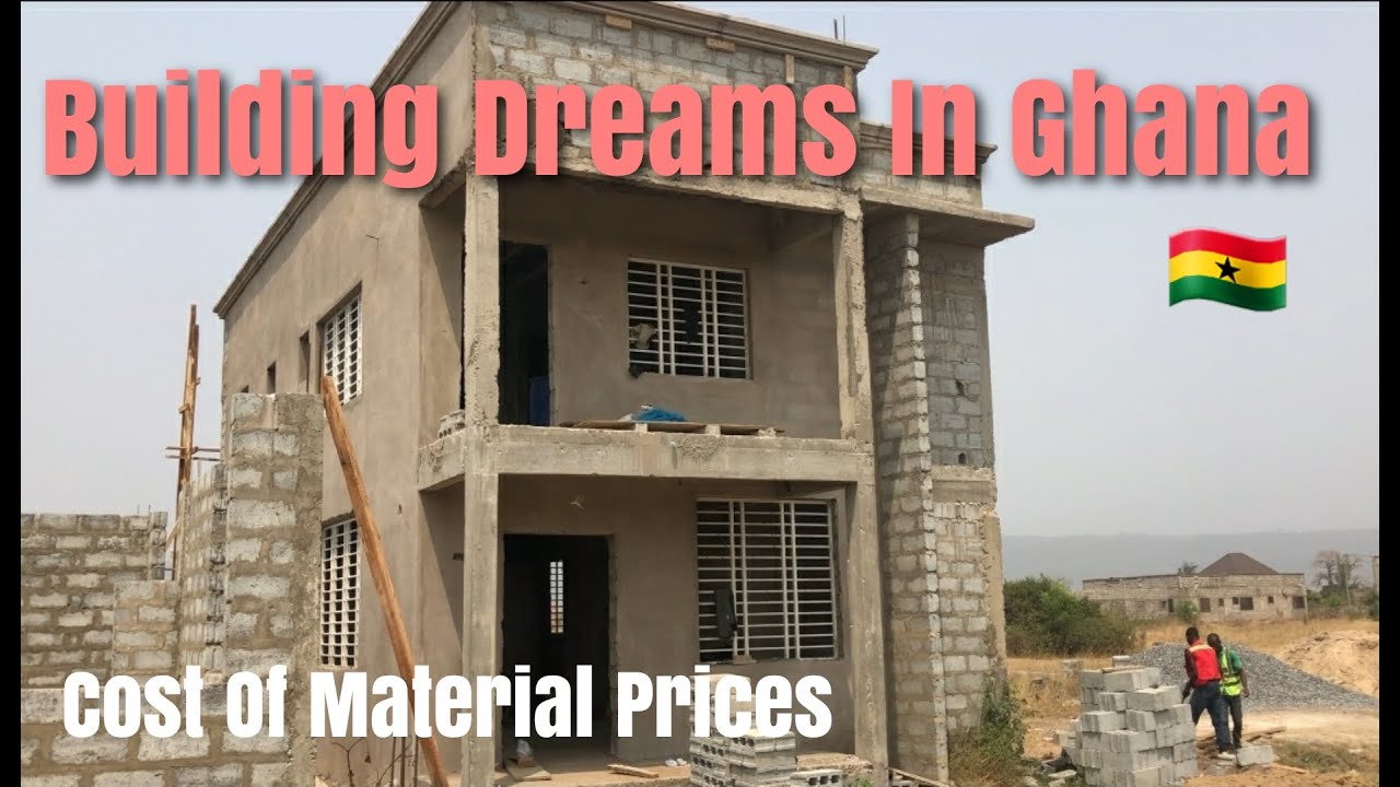 Building In Ghana 🇬🇭 | House Tour After InSide Plastering And Cost Of Building Materials 2025