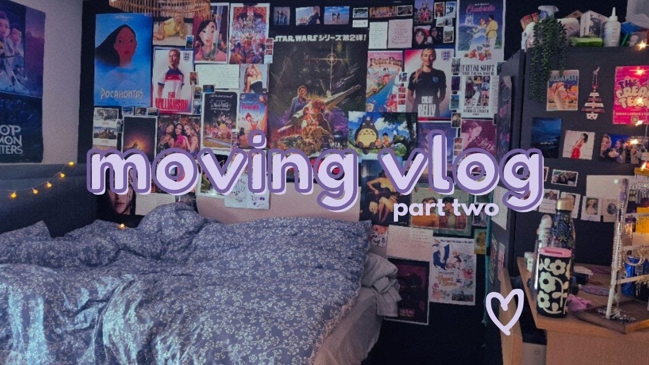 moving vlog pt.2 | university of bristol | second year | shared house | RACHAEL FAY
