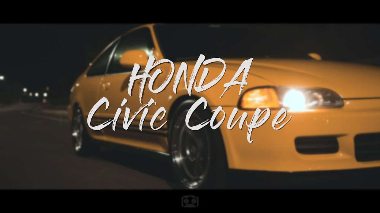 Honda Civic Coupe | K6 1994 | Cinematic video cars (Sony A7S3)