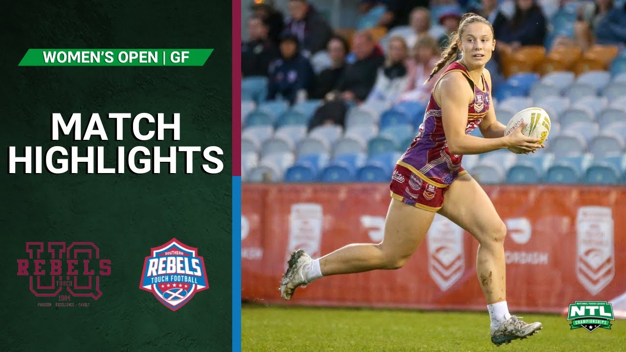 MATCH HIGHLIGHTS | WO Grand Final | 2025 The Championships | UQ Rebels v SRN Rebels