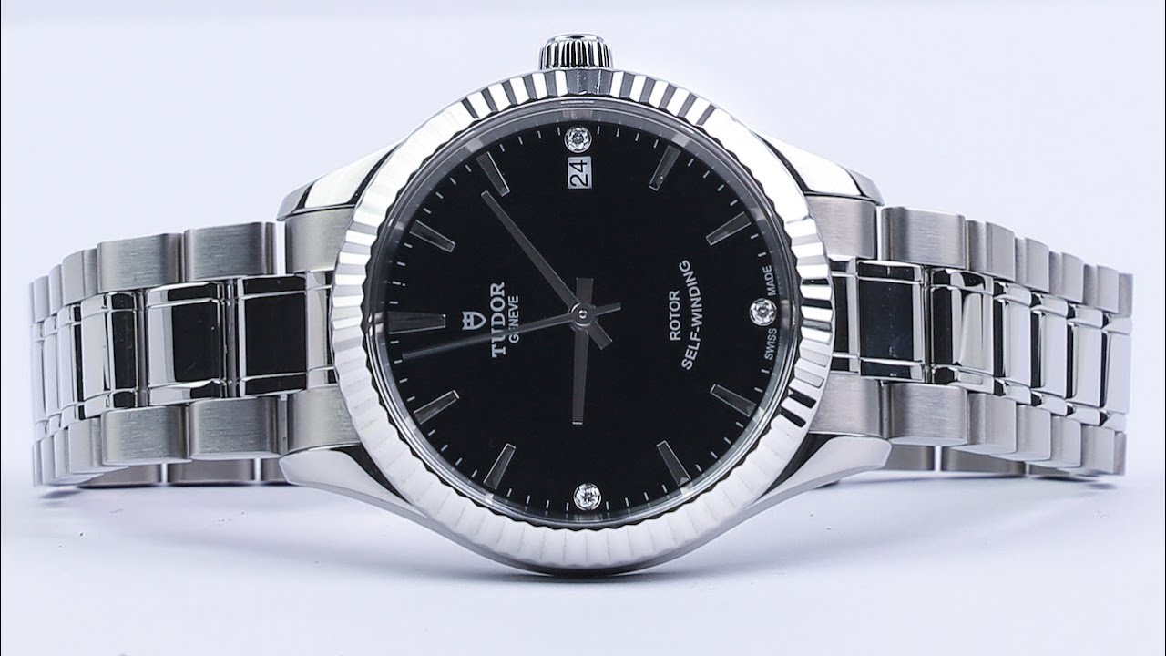 Tudor Style 34mm Black Dial 12310 Unboxing Video