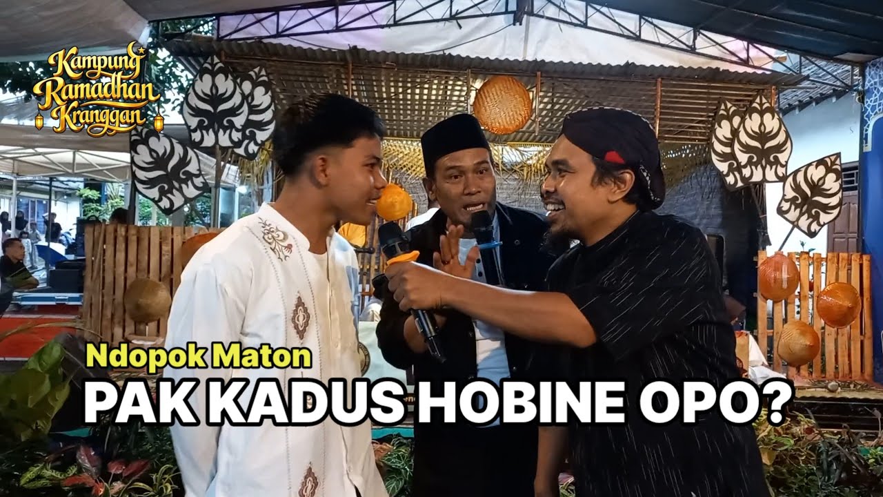 Kuis Dadakan di Kampung Ramadhan, Jawabannya Tak Terduga!
