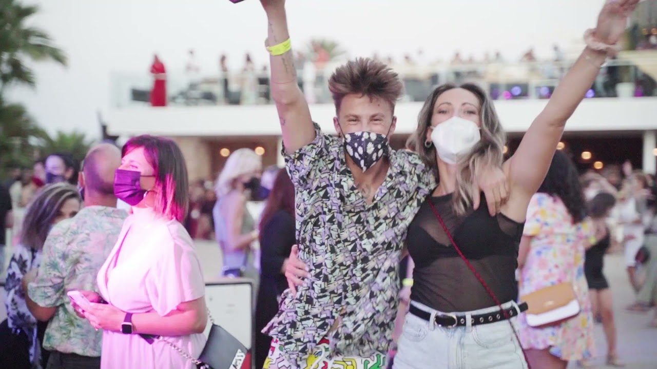 We party again in Ibiza, Children of the 80's test event at Hard Rock Hotel