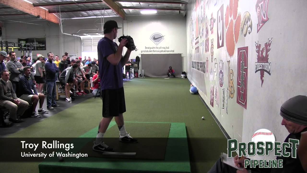 Troy Rallings Prospect Video, RHP, University of Washington