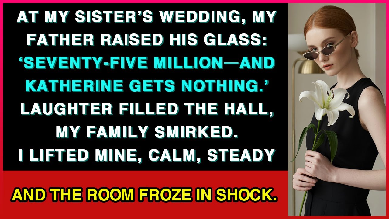 At My Sister’s Wedding, My Father Announced: “You’re Getting Nothing.” I Didn’t Flinch—Instead…