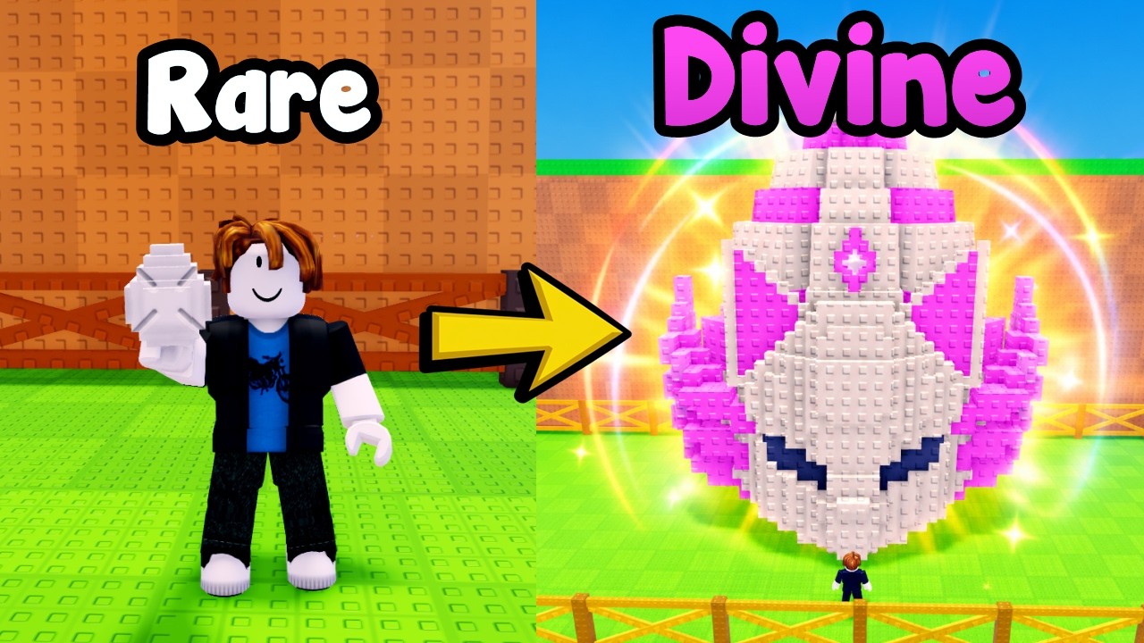 I Started Over And Stole Rarest Divine Egg In Roblox Steal An Egg!