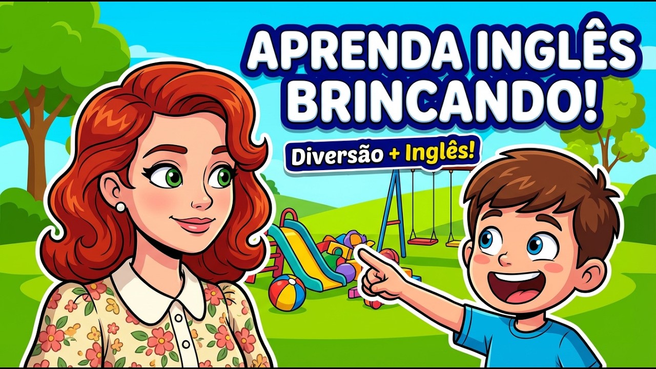Простой английский для детей | Учимся, играя в парке