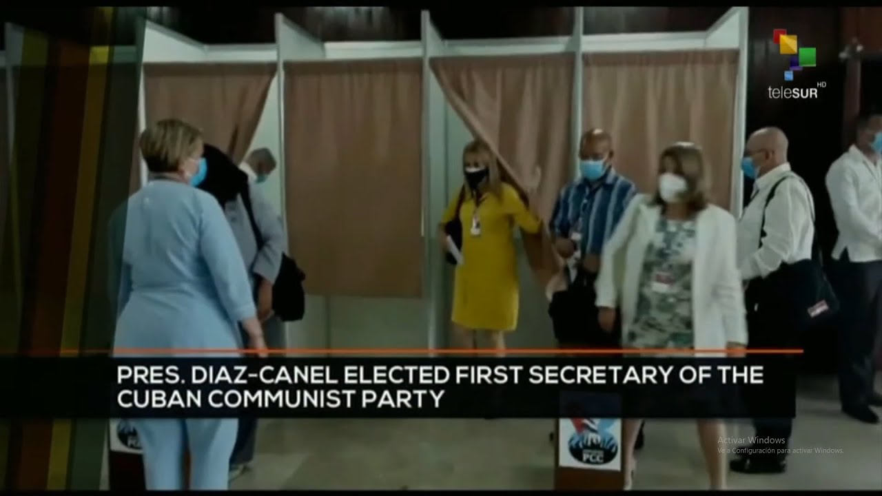 Pres. Diaz-Canel elected First Secretary of Cuban Communist Party