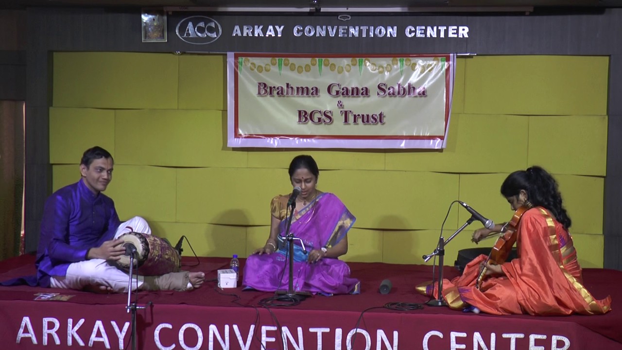 Music Season -2017 -BGS  and BGS Trus- Ananya Ashok Vocal