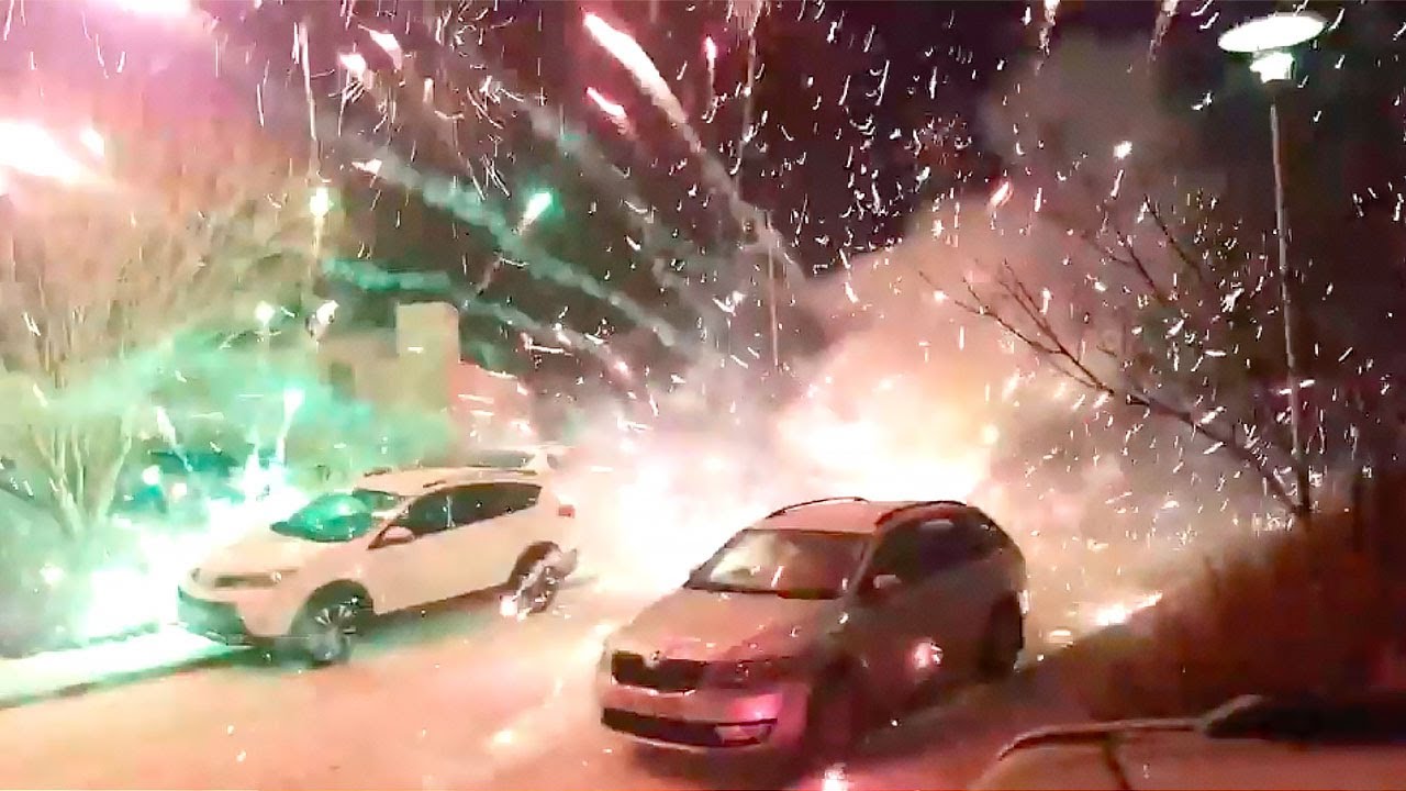 Фейерверки, которые пошли ужасно неправильно