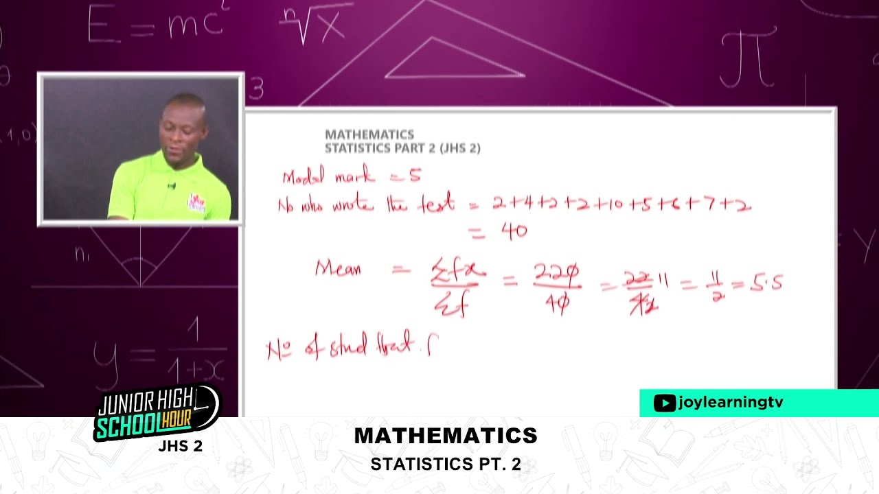 Математика Jhs-2 Статистика Часть 2 05-04-2022