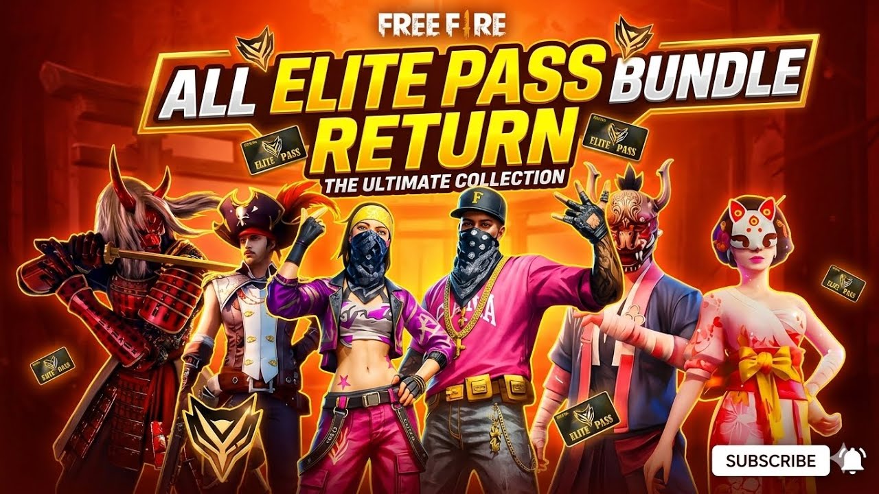 All Elite Pass Bundle 💥 Return Confirm  Old Elite Pass 🤮 Bundle 🔥 Zombie Samurai Bundle  Return 😱